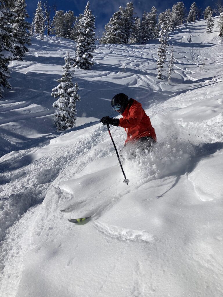 The Author on a Bluebird Day